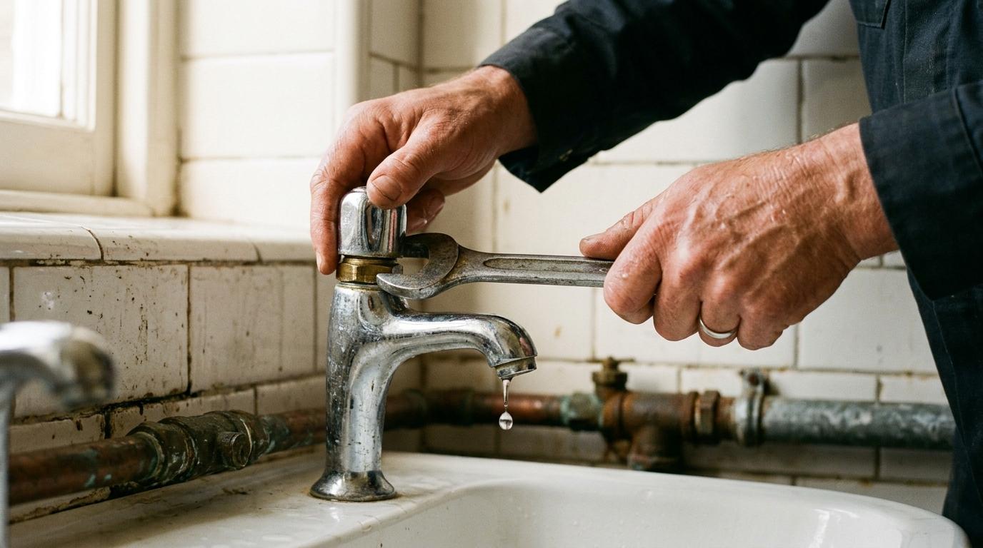 Fix a dripping tap