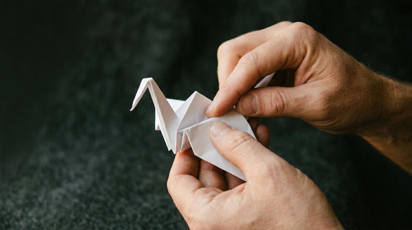 Fold an origami crane