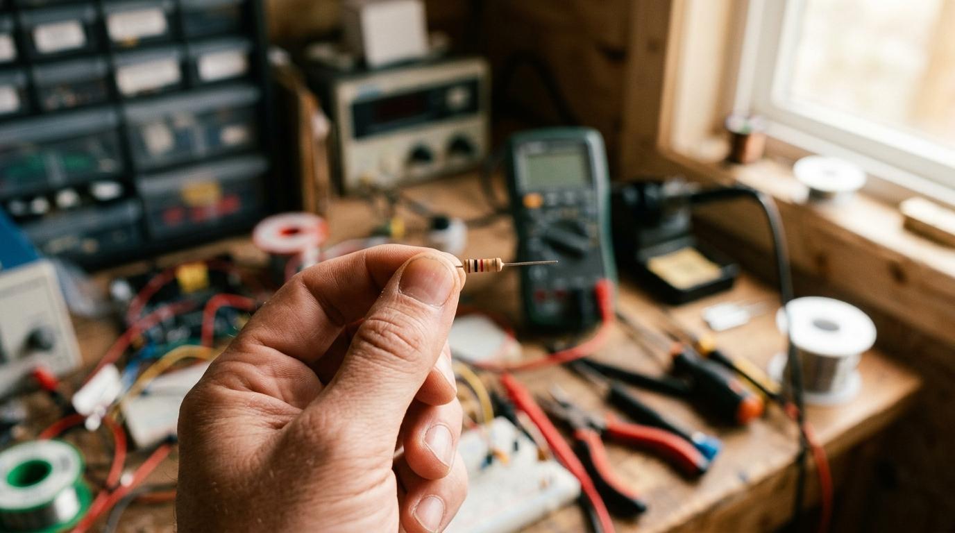 Read a resistor colour code