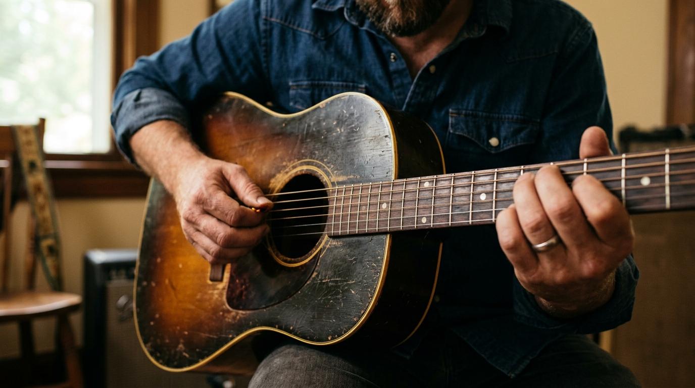 12-Bar Blues Pattern on Guitar